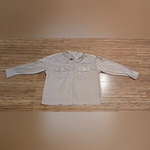 NWOT Worthington Beige Shirt